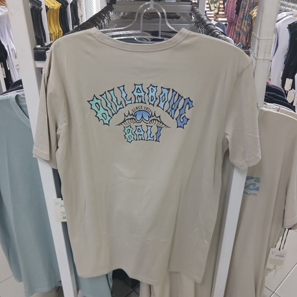Kaos Billabong Bali THrowback Ss washed Brown