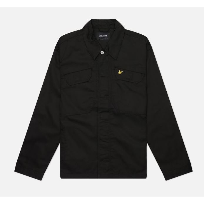Lyle and Scott Multi Pocket Overshirt Jacket (Black) Original