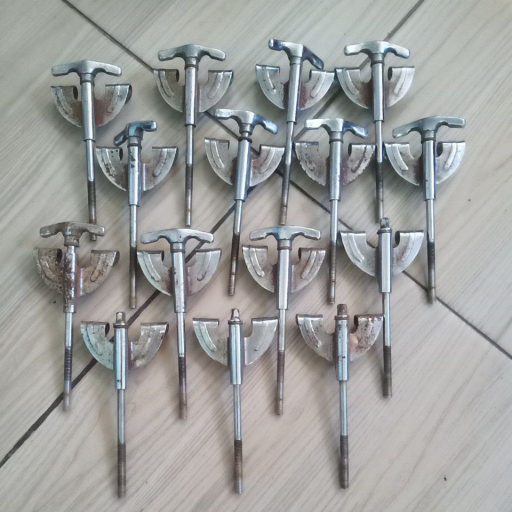 claw kick bass drum 15 pcs bekas second cabutan yamaha power road