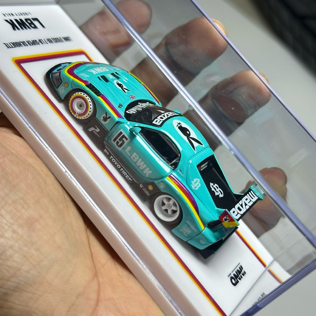 Mini GT LBWK Silhouette Works GT Nissan Silvia LB Super Silhouette #15 LBWK Racing – Diecast 1:64 Wi