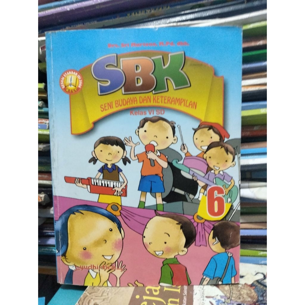 buku sbk/seni budaya dan keterampilan untuk kelas 6/VI sd mi ktsp