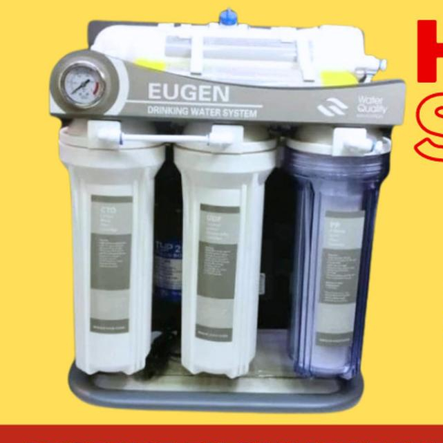 Mesin RO 7 Step Reverse Osmosis 1000 GPD + UV