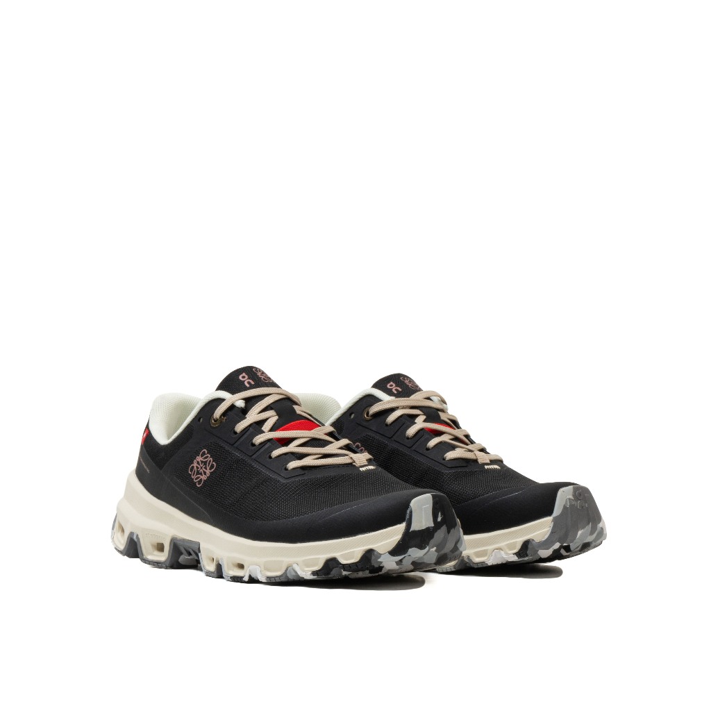 On Running Cloudventure LOEWE Black Sepatu Trail Running Pria Wanita Sneakers Premium