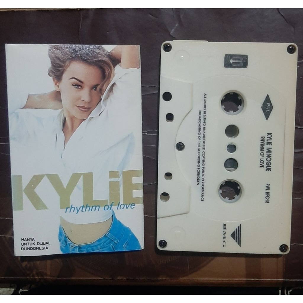 kaset Kylie Minogue - rhythm of love