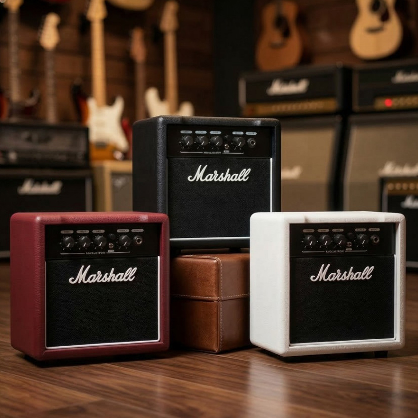 Ampli Gitar & Bass 5 Inch bluetooth ada & efek distorsi & efek delay 2 Input Bonus Kabel Jack & Sena