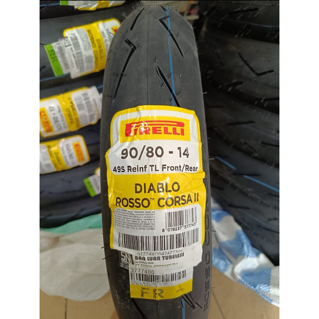 Pirelli diablo rosso corsa2 90/80-14