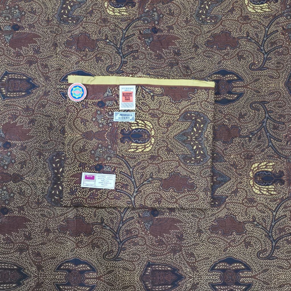 Batik Kain Panjang Batik Mahkota Raja Super CapCent Kain Jarik Batik Full Katun Tapih Sewek Samping 