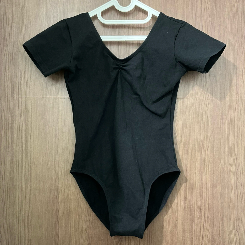 Ballet Leotard Black size XL Baju Balet Gymnastic Saedle Preloved