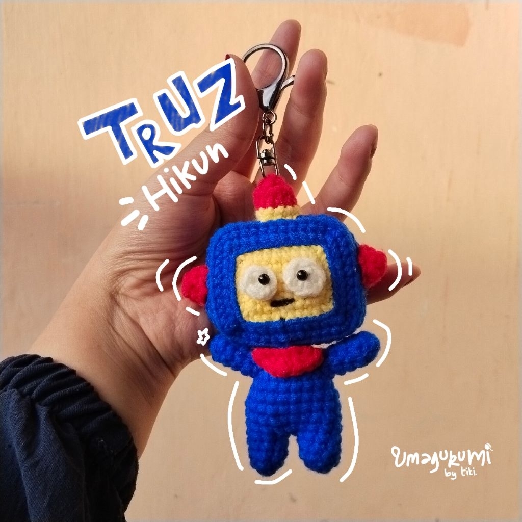 [PRE-ORDER] TRUZ TREASURE Amigurumi Crochet Keychain - Handmade by Umagurumi
