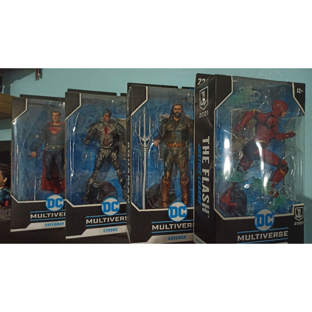 McFarlane Justice League Set 4pcs