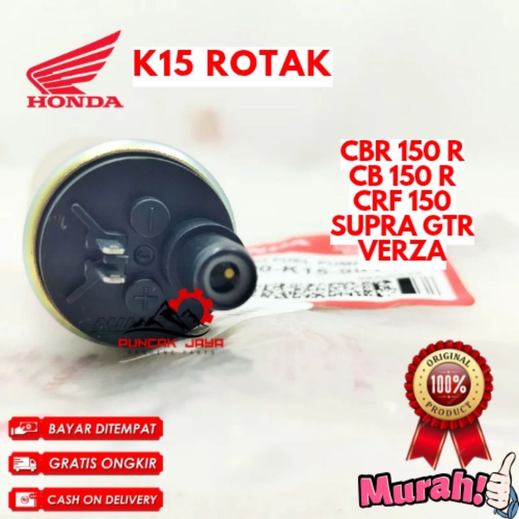 ROTAK ORIGINAL HONDA KODE K16, ROTAK BEAT FI, ROTAK SCOOPY FI, ROTAK SPACY FI