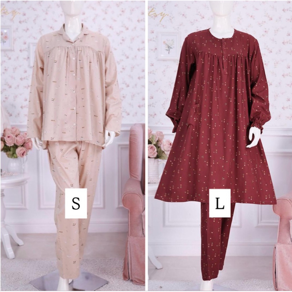 PAJAMAS DITSY OFFICIAL | SIZE S M L XL XXL