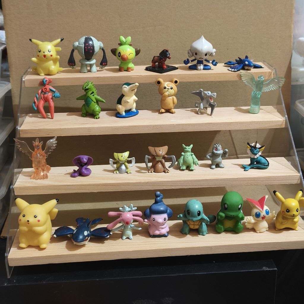 Pokemon Figure Nintendo Tomy Bandai Moncolle Mainan Anak Action Figure Pajangan Kado tcg