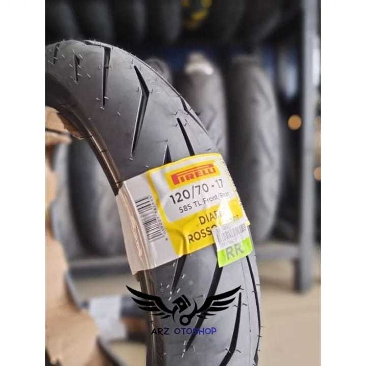 Ban Pirelli Diablo Rosso Sport 120/70-17 For Vixion Xabre Byson R15 MT25 R25 CBR Ninja