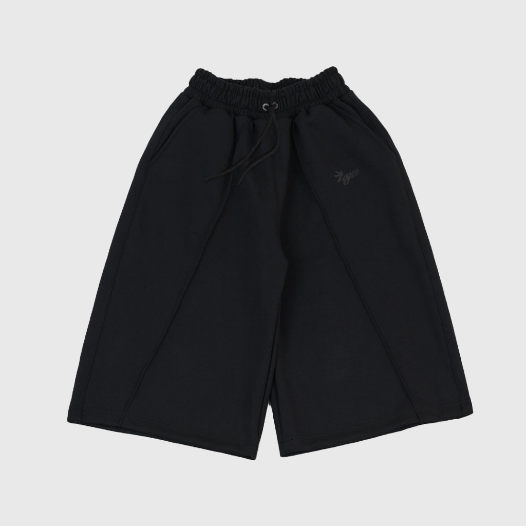 Figco - Technica Baggy Jorts Tech Fleece Double Knit Pants Virex Black