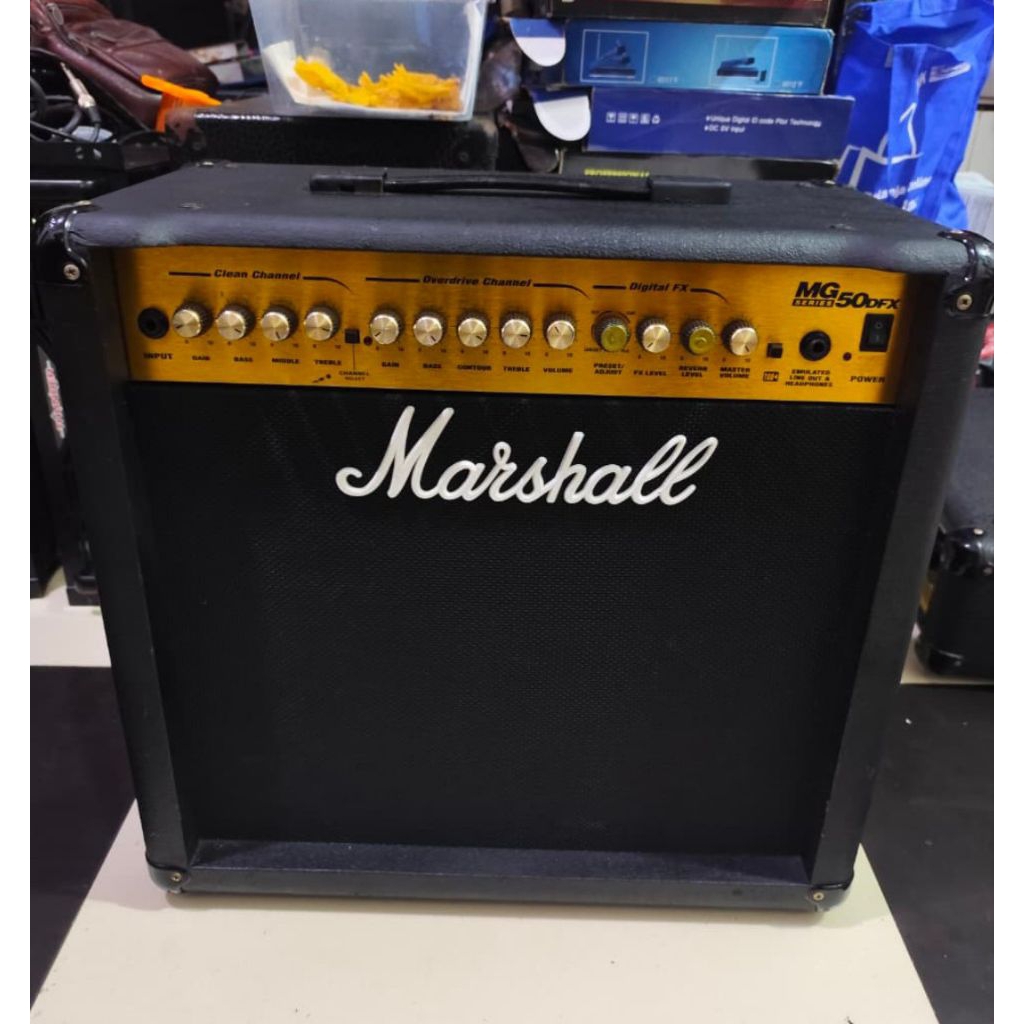ampli marshall mg50dfx bekas