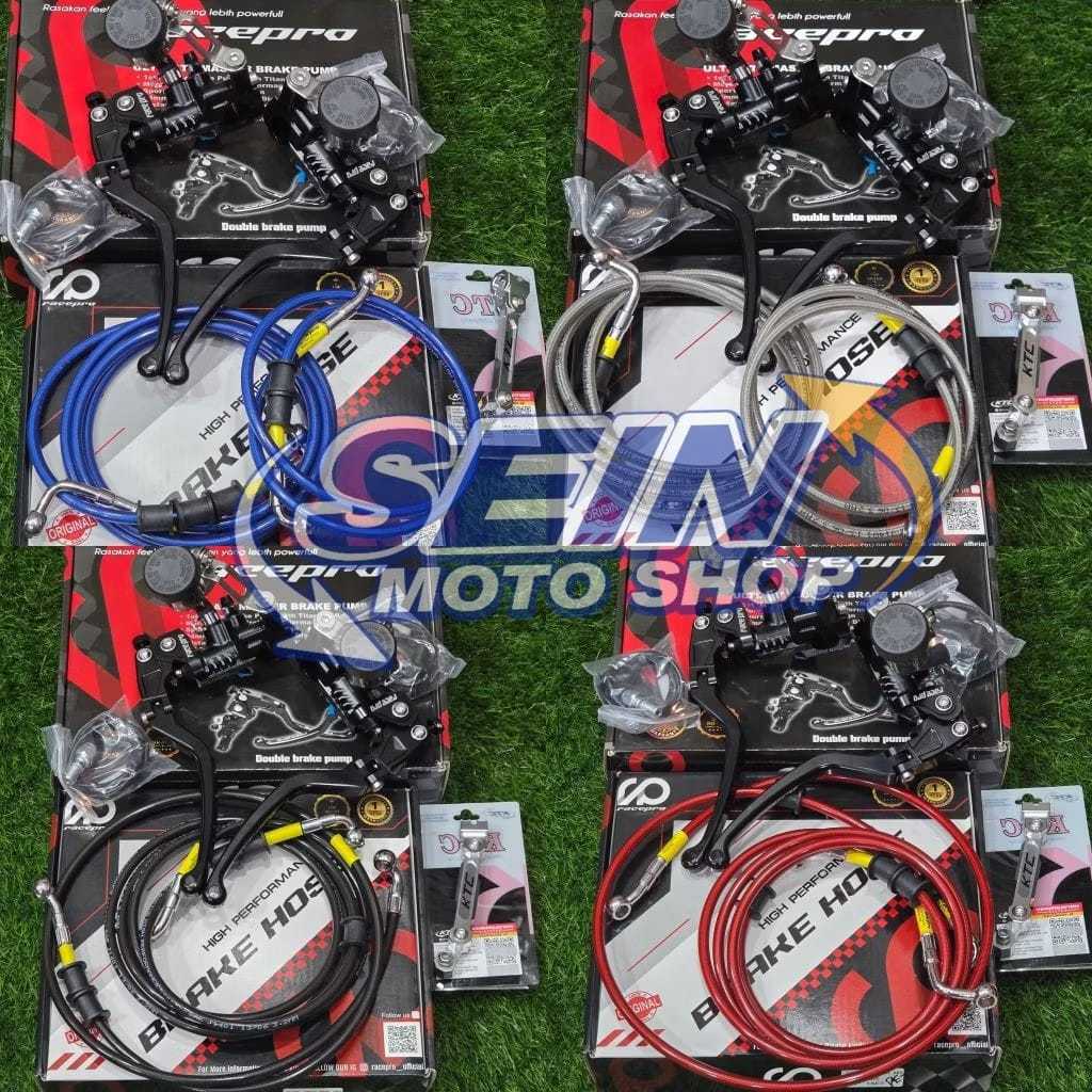 Paket Master Rem Racepro Nmax Non abs Nmax Old Nmax New Nmax New Nmax turbo Selang Rem Pegangan Sela