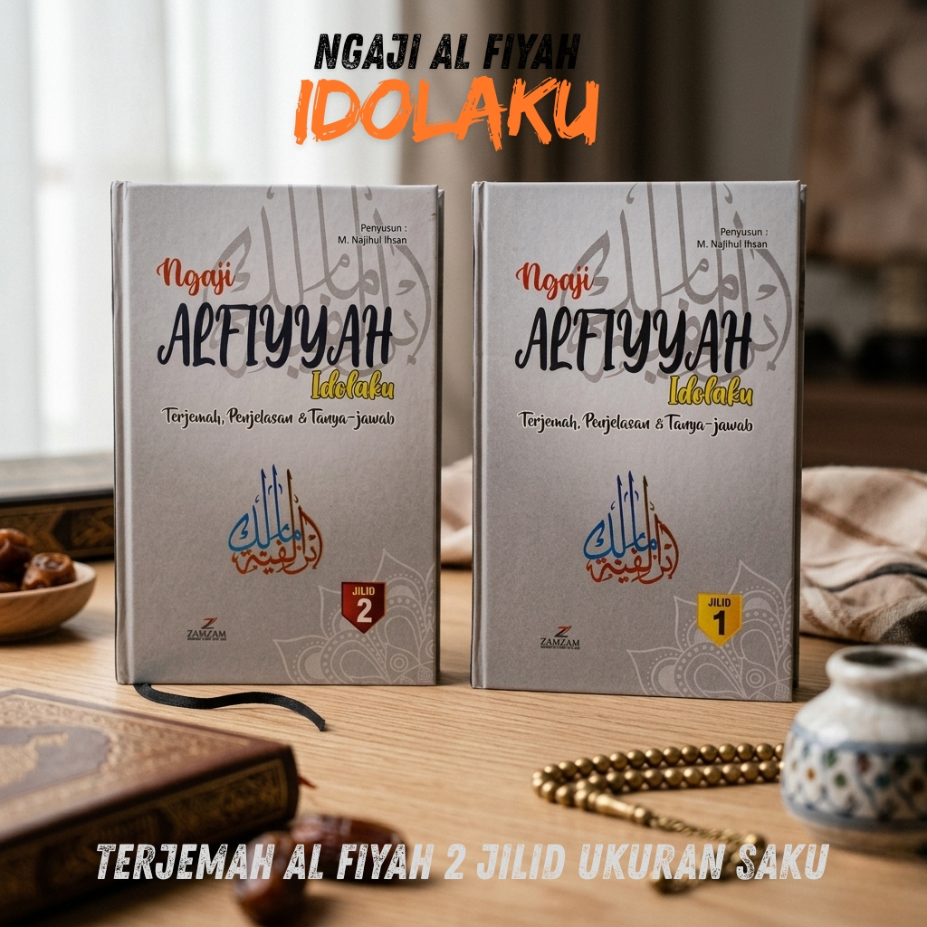 Terjemah Al fiyah Ibnu Malik saku 1 & 2  - kitab alfiyah ibnu malik -alfiyah ibnu malik-terjemah alf