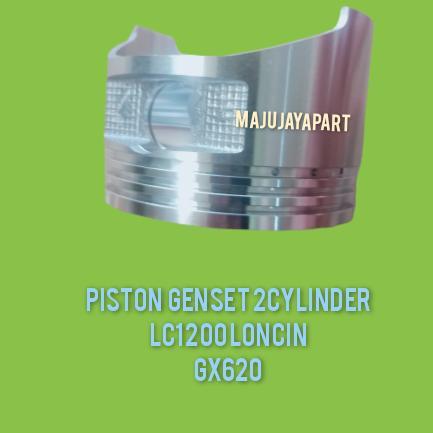 PISTON GENSET 2 CYLINDER LONCIN LC12000 GX620 PASSSS