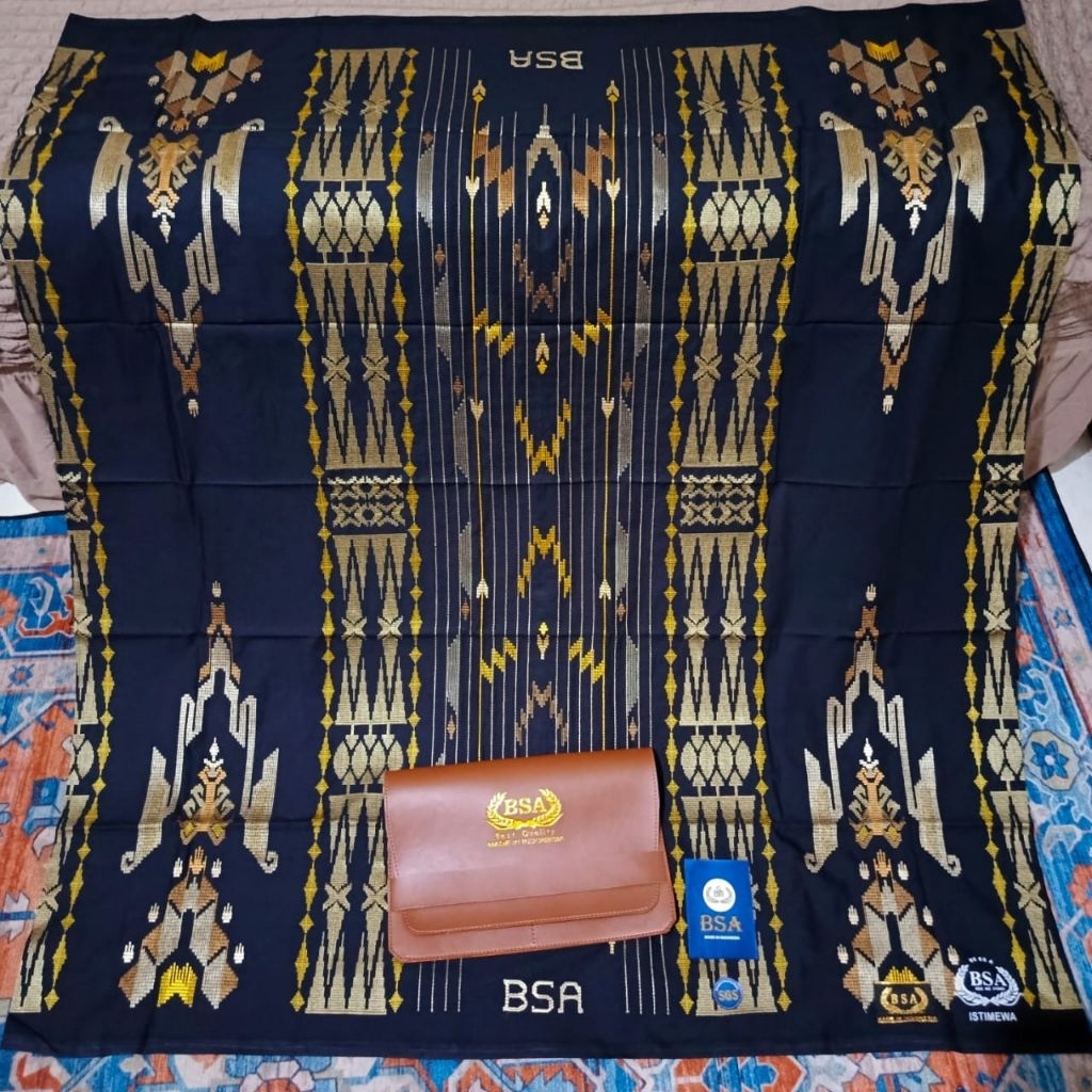SARUNG BSA SONGKET TERBARU GUNUNG SPESIAL WARNA
