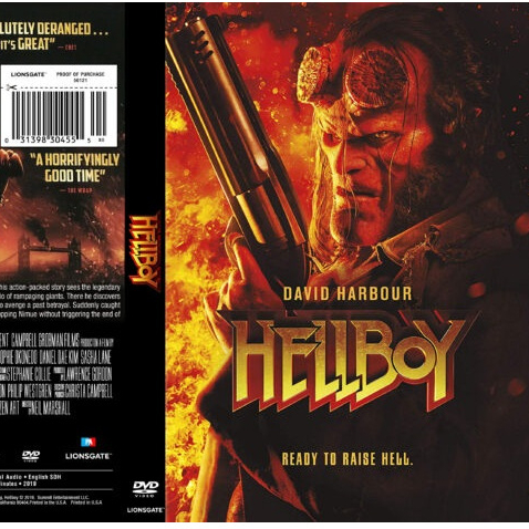 Kaset Film Hellboy 2019 Action Movie Subtitle Indonesia