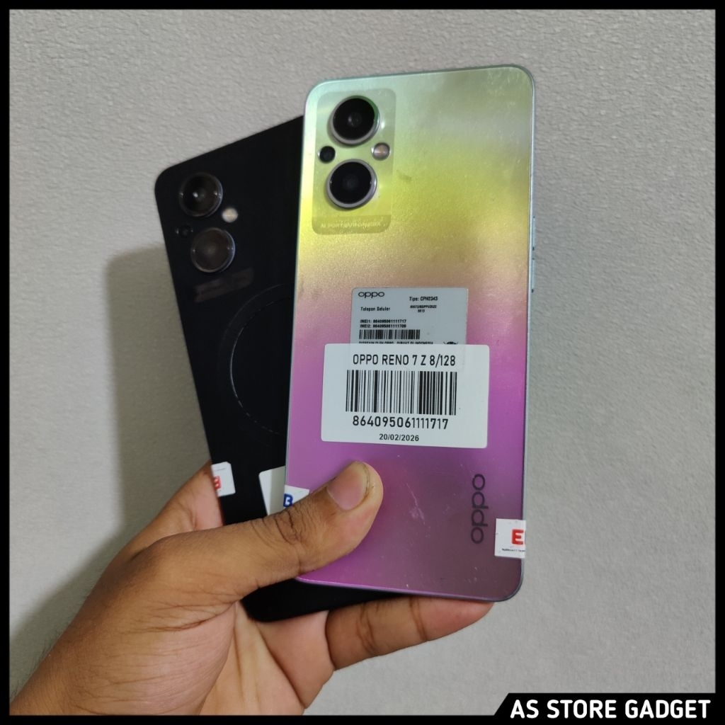 Oppo Reno 7z 8/128 Second Handphone