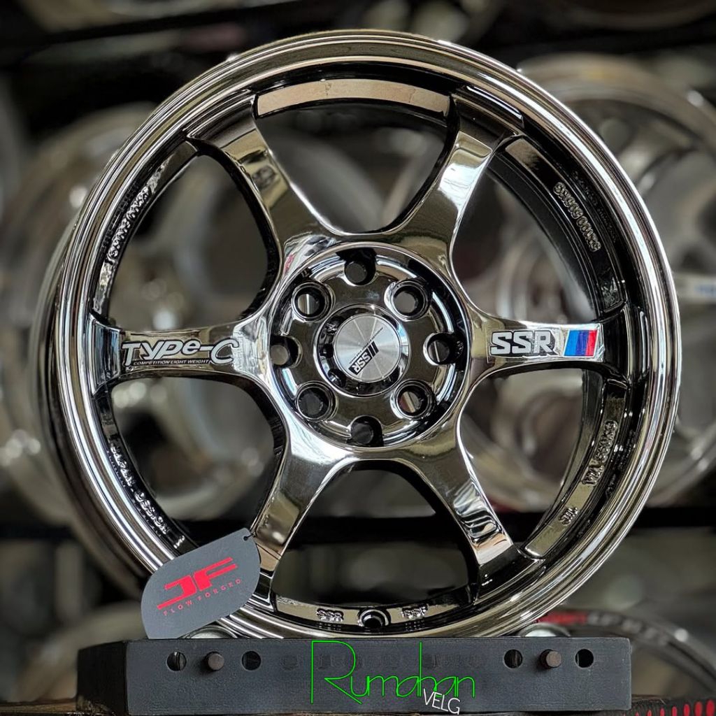 velg mobil ssr type c ring 16 lebar 7 pcd 4x100 - 4x114,3 velg racing r16 avanza Xenia velg mobil ri