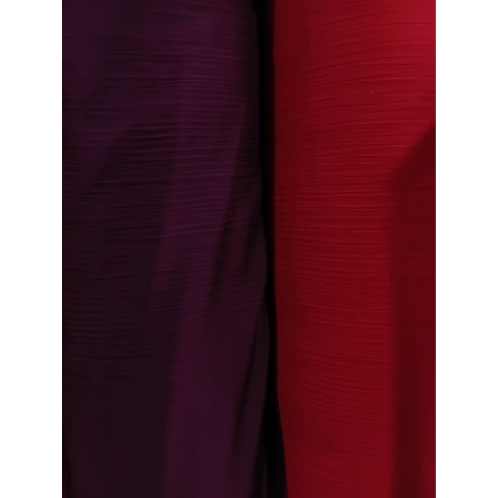 1/2 meter Kain Crinkle (2 Warna) | Bahan Crinkle | Kain Meteran | Crinkle Polos | Bahan Import