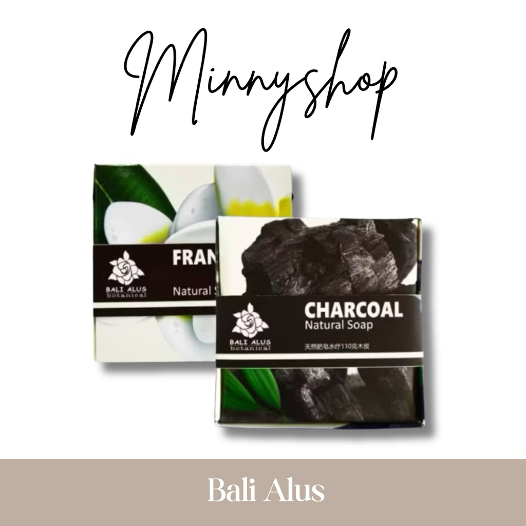 BALI ALUS Natural Body Soap & Scrub asli Bali