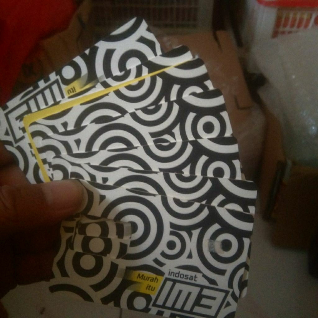 CANGKANG KARTU PERDANA IM3 INDOSAT MENTARI SMARTFREN XL  UKURAN BESAR MODEL LAMA/JADOEL