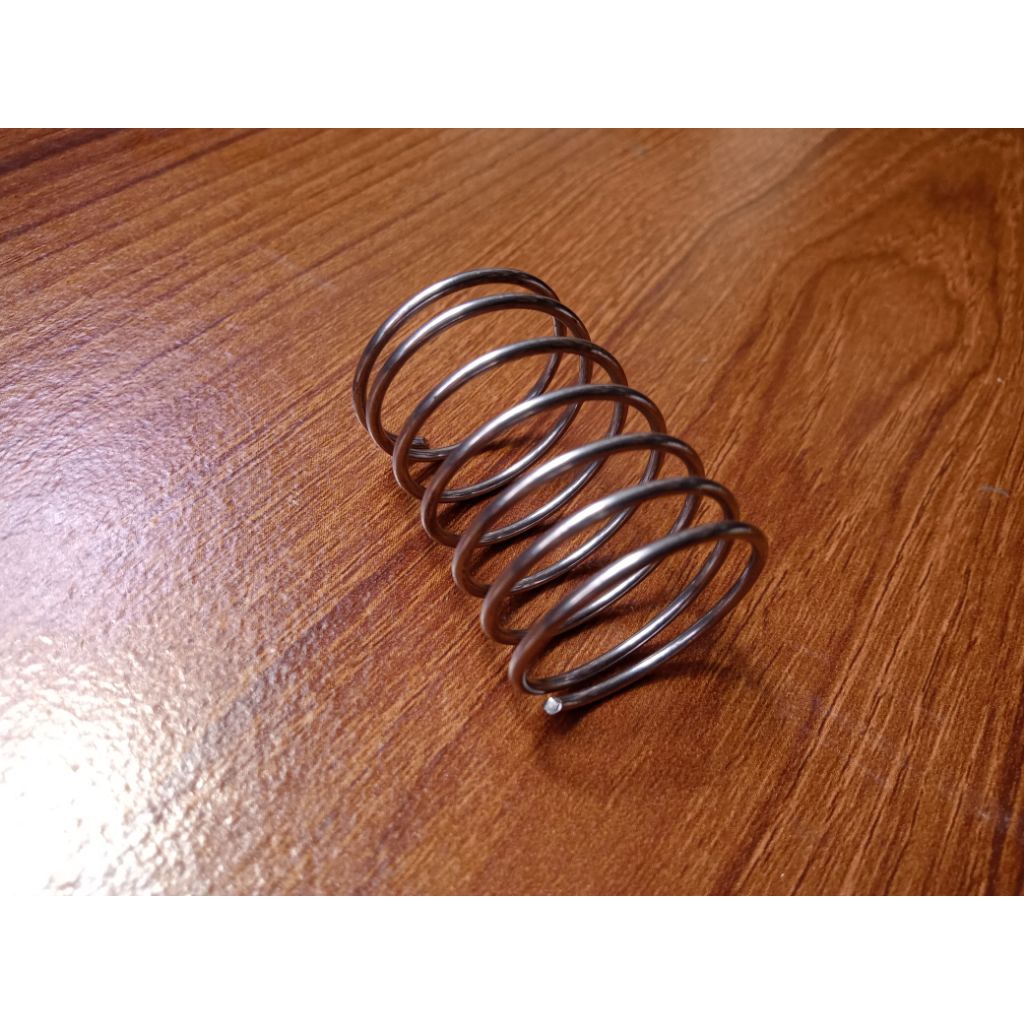 Per Spring Tekan 0,8 mm Bahan Baja OD 10 mm Panjang 15 mm ( 1,5 cm ) termurah