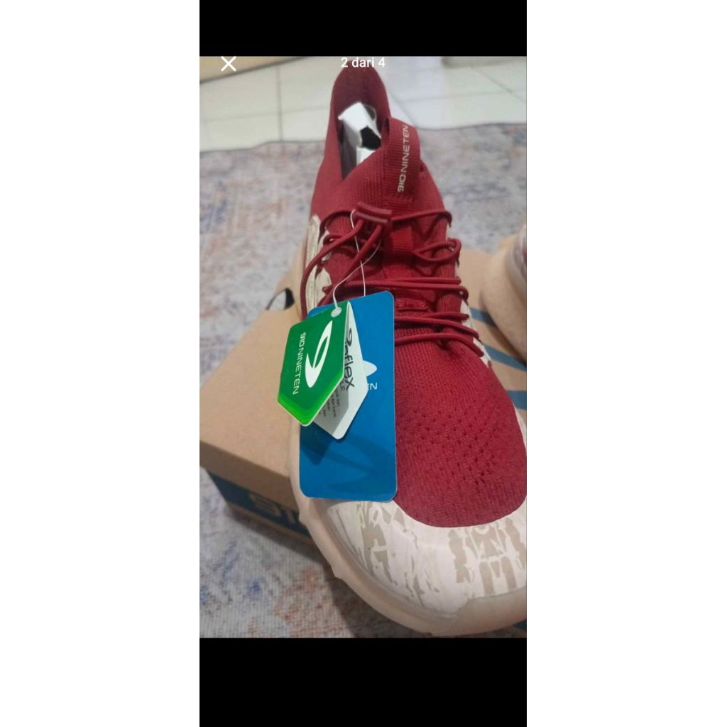 Sepatu Nineten Yuka Ace 1.5 Merah