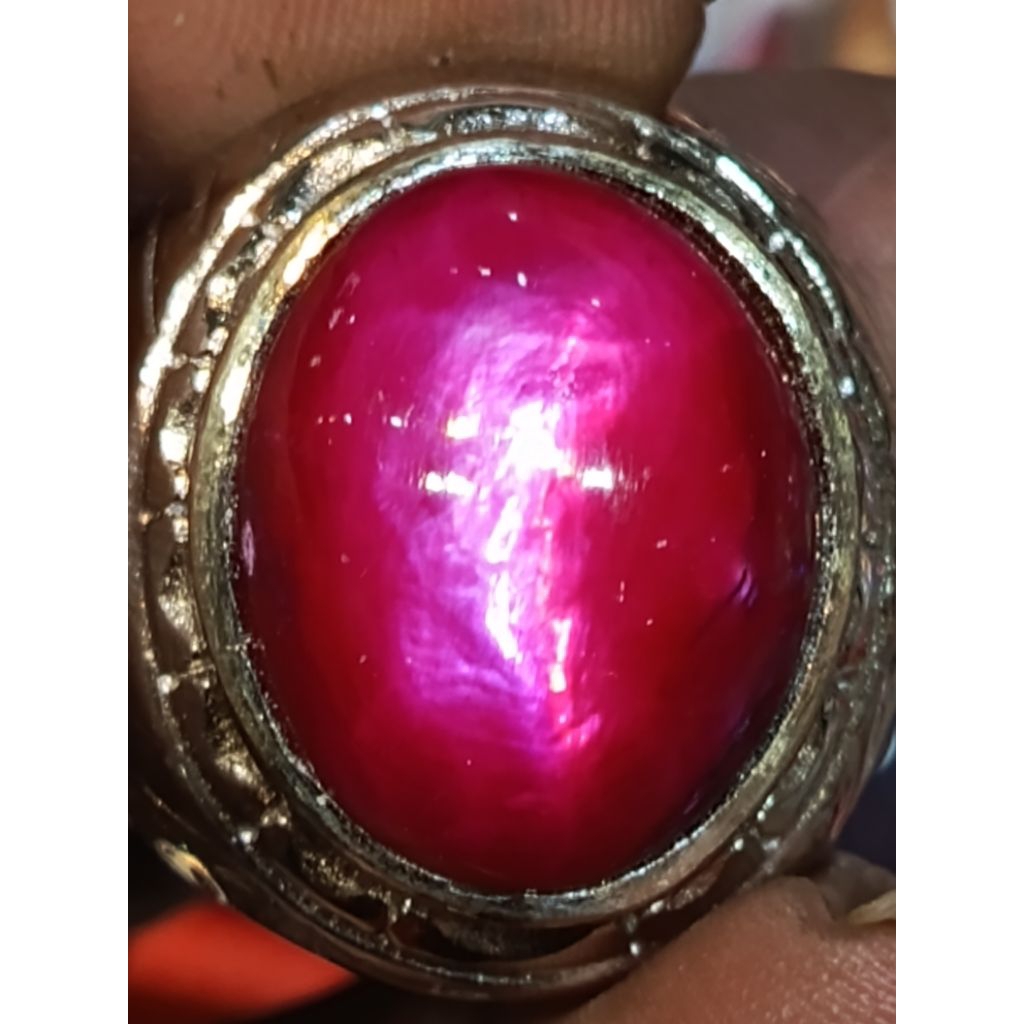 batu kol Buntet mutiara kerang main giwang klep mulus tampilan mewah no 9 mirip perak