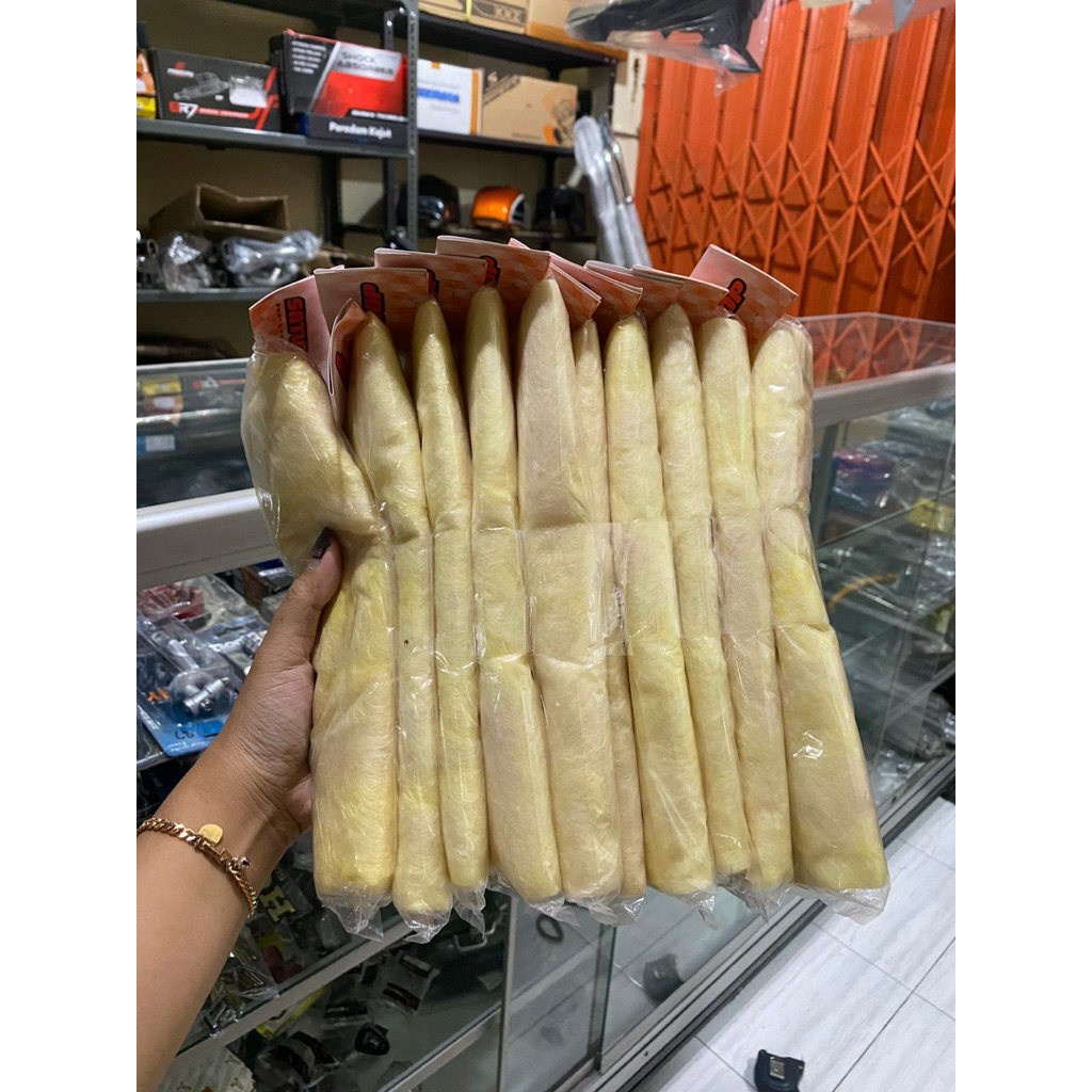 Gasbul Glaswool Knalpot Serat Peredam Sarangan Knalpot Anti Bakar