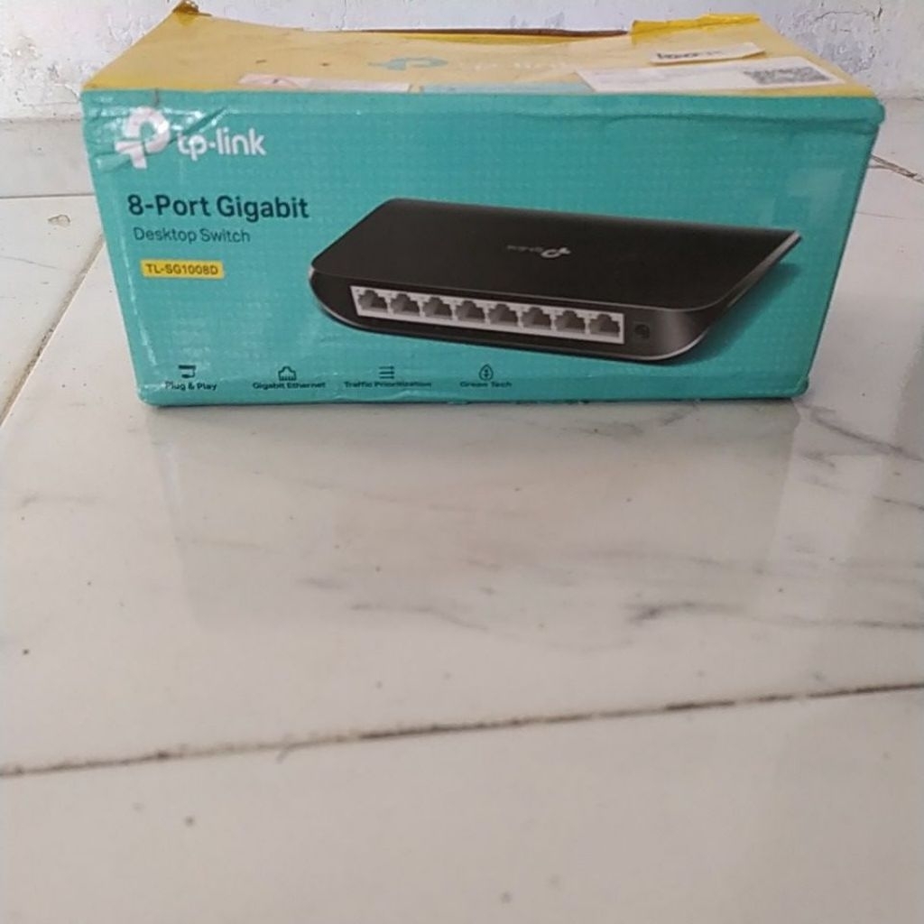 switch hub bekas 8port gigabit TPlink