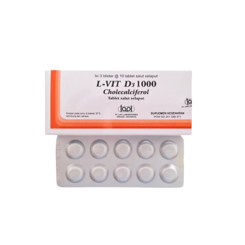 L-VIT D3 1000 10 TABLET