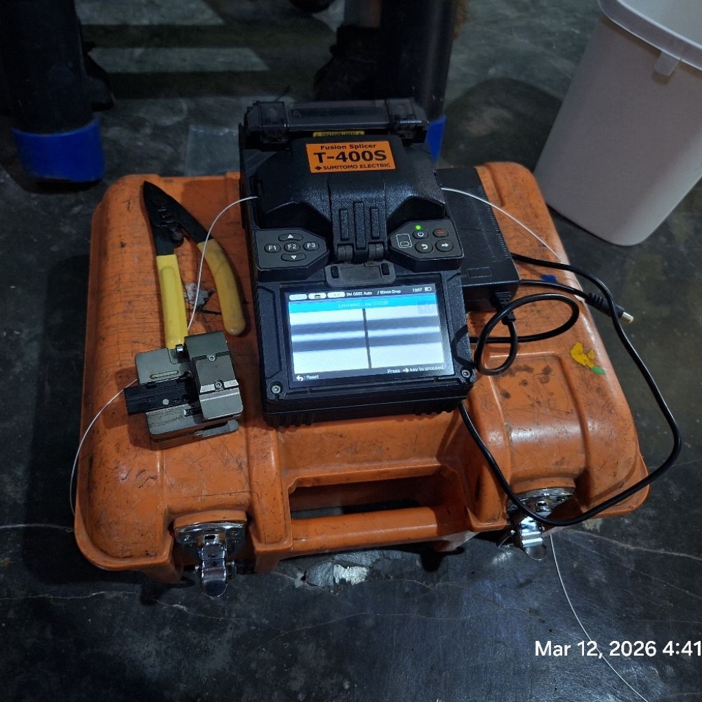 splicer second bekas sumitomo t400s murah