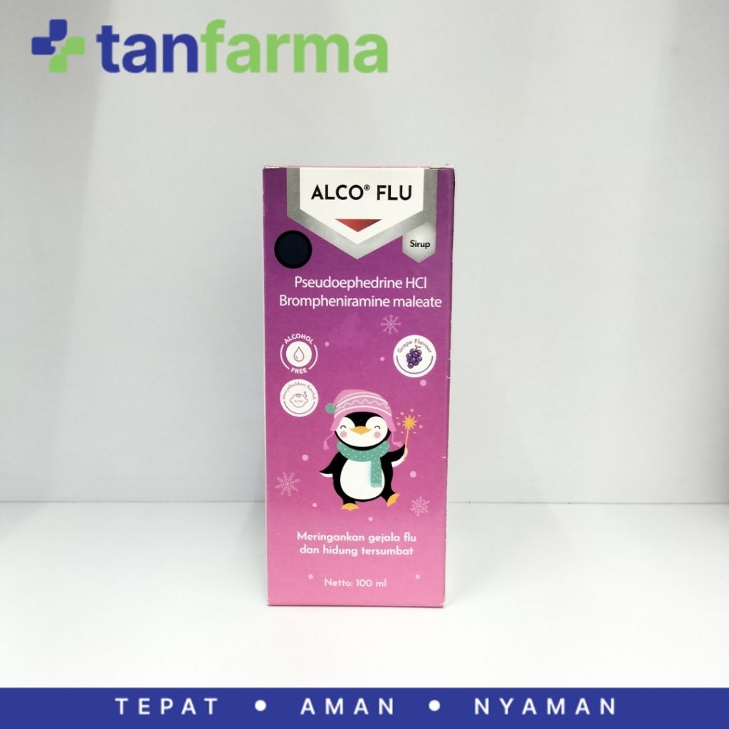 Alco Flu Sirup Obat Pilek Flu Anak Dewasa