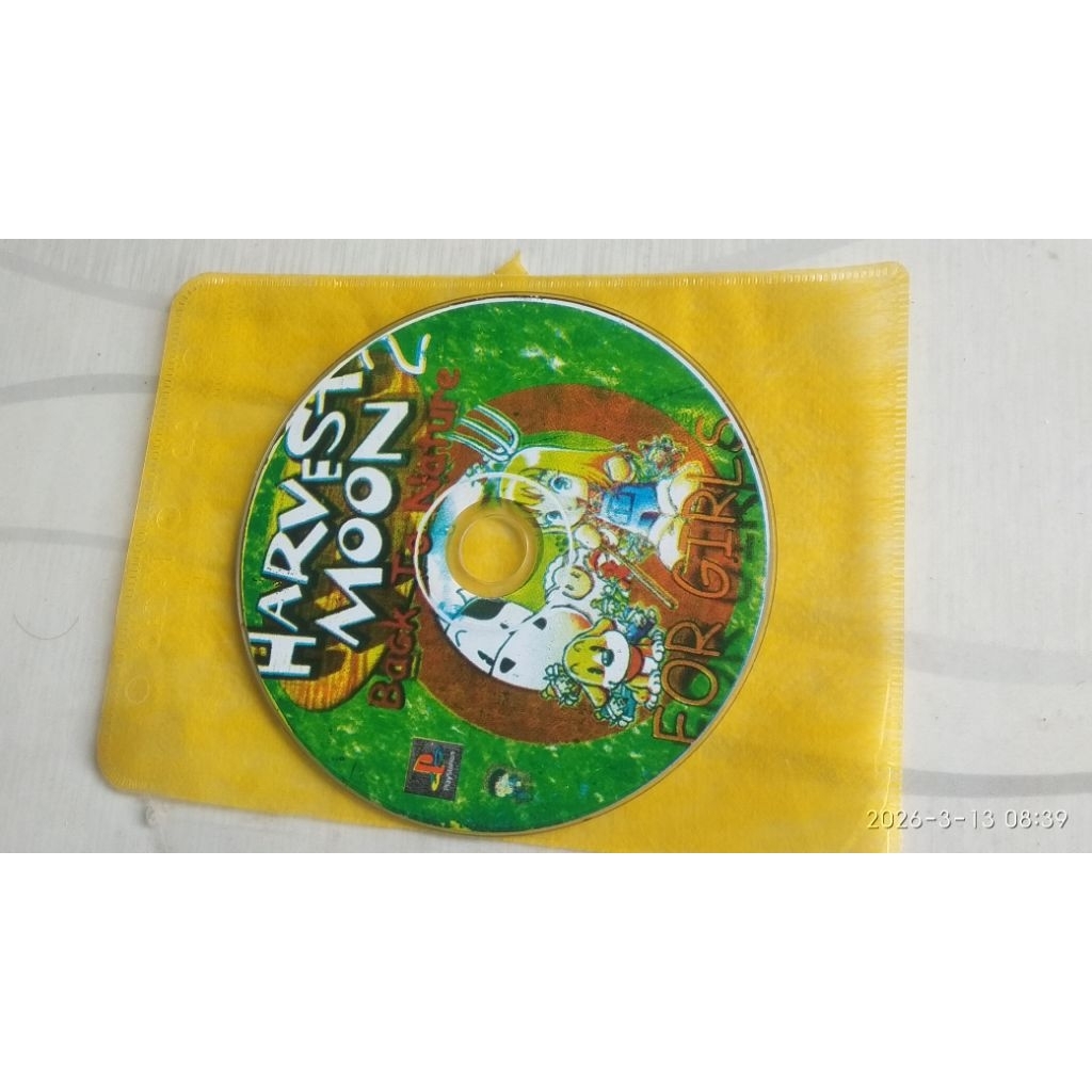 cd  ps1 copab harvesmoon girl