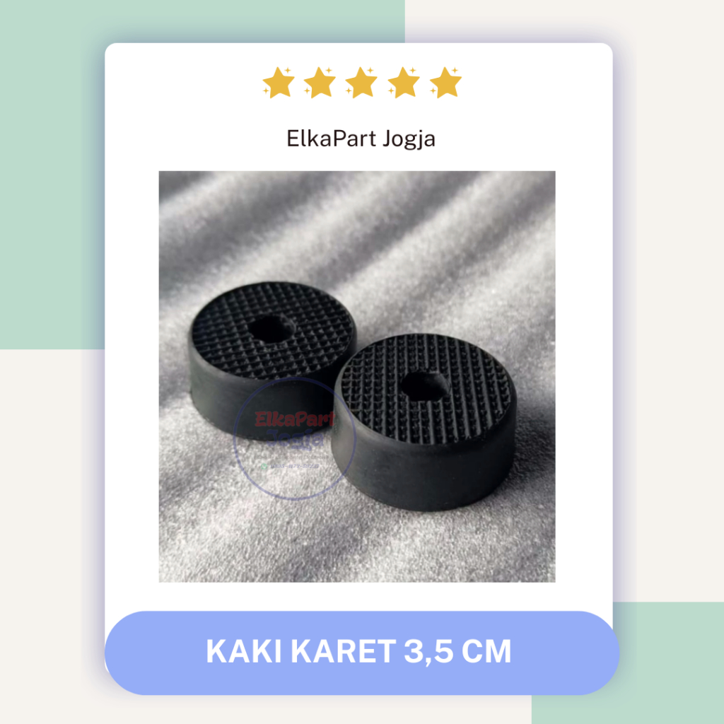Kaki Karet Box Speaker 3,5cm Full Karet Kaki Box Bantalan Speaker