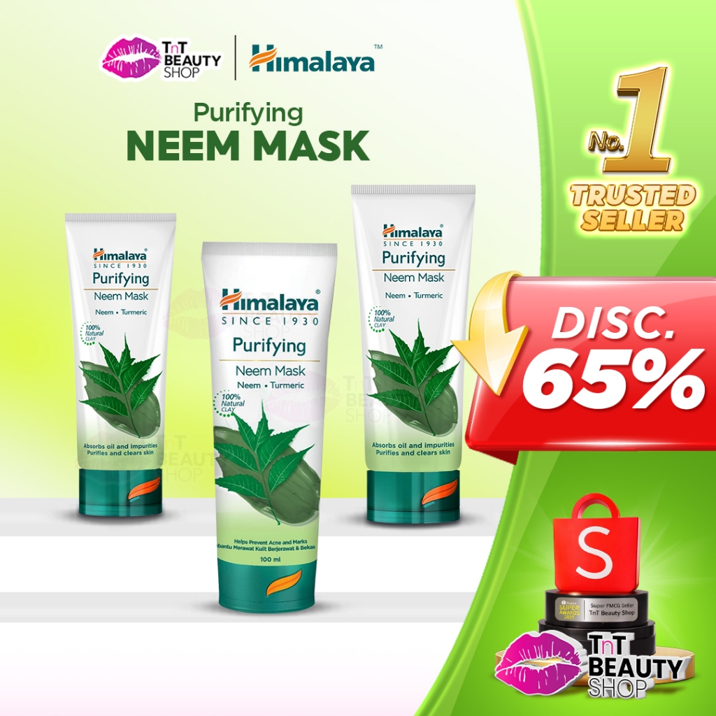 Himalaya Purifying Neem Mask | Masker Wajah | 50mL | 100mL | 150mL | Tnt beauty shop