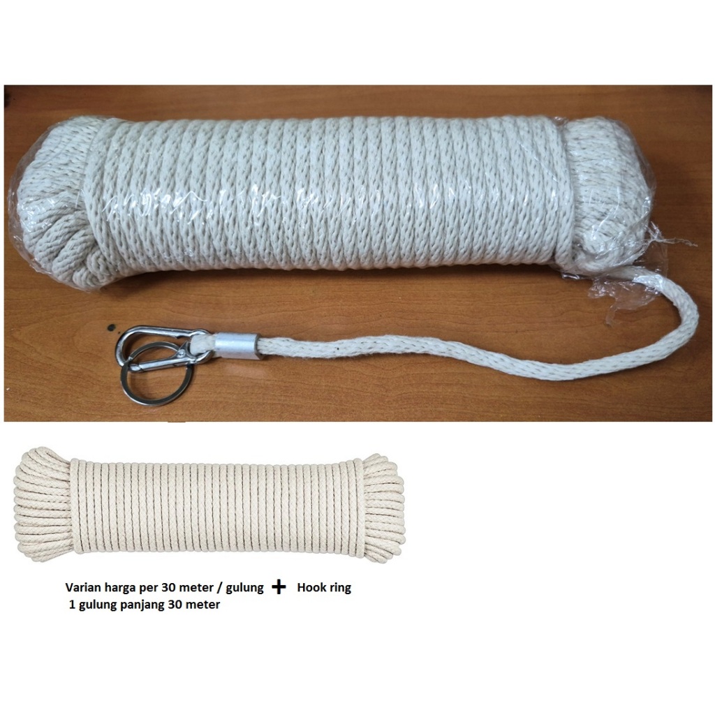 tali katun sampler minyak tangki ukuran diameter 9mm anti statik sampel sample,sampling rope cord co