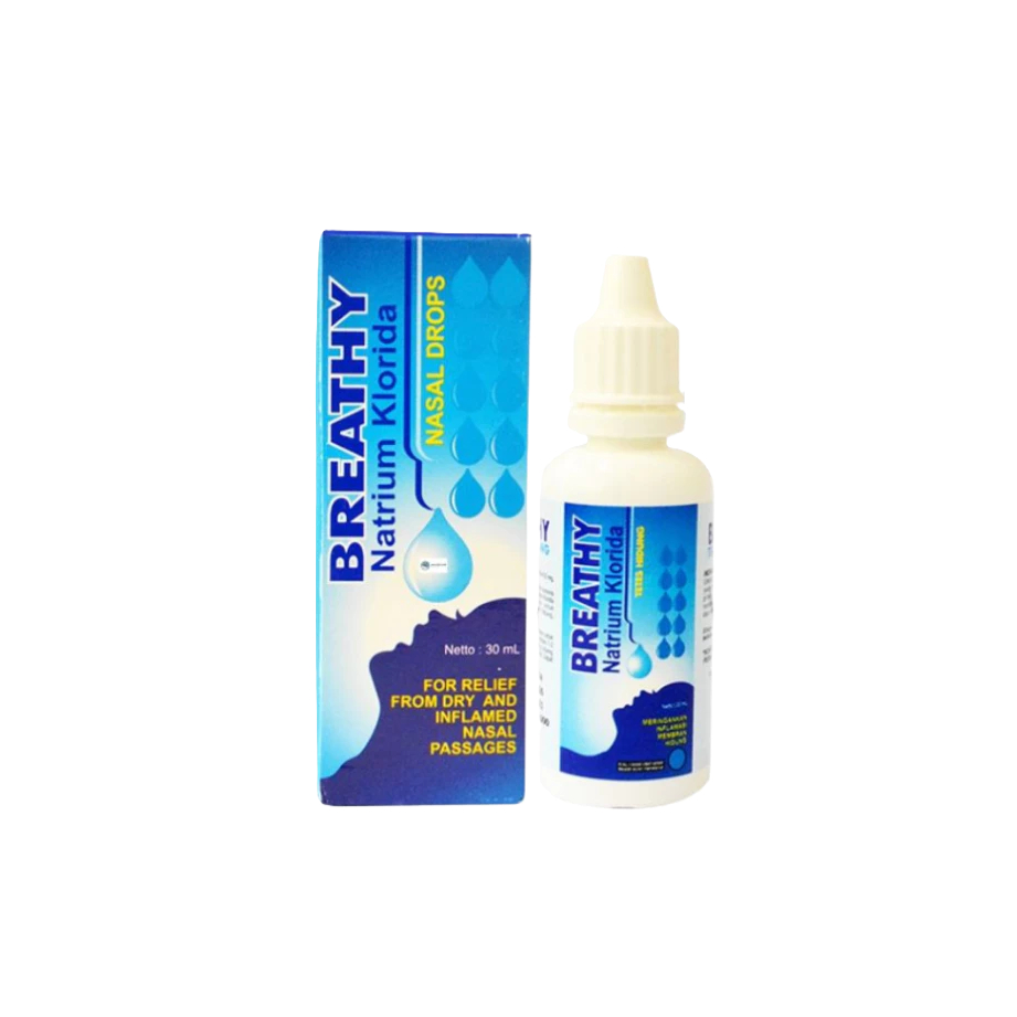 Breathy Nasal Drop 30 ml - Obat Tetes Hidung Khusus Anak dan Bayi [Majapahit]