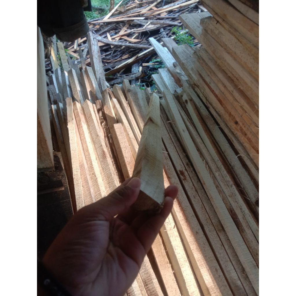 kayu reng 2x3x100