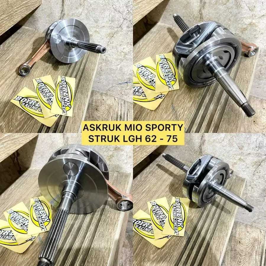 READY ASKRUK KUK AS MIO SPORTY 5MX LANGKAH 64 STANG MIO DAN 66 STANG C800||GESER TORSI - BOYRENK RAC