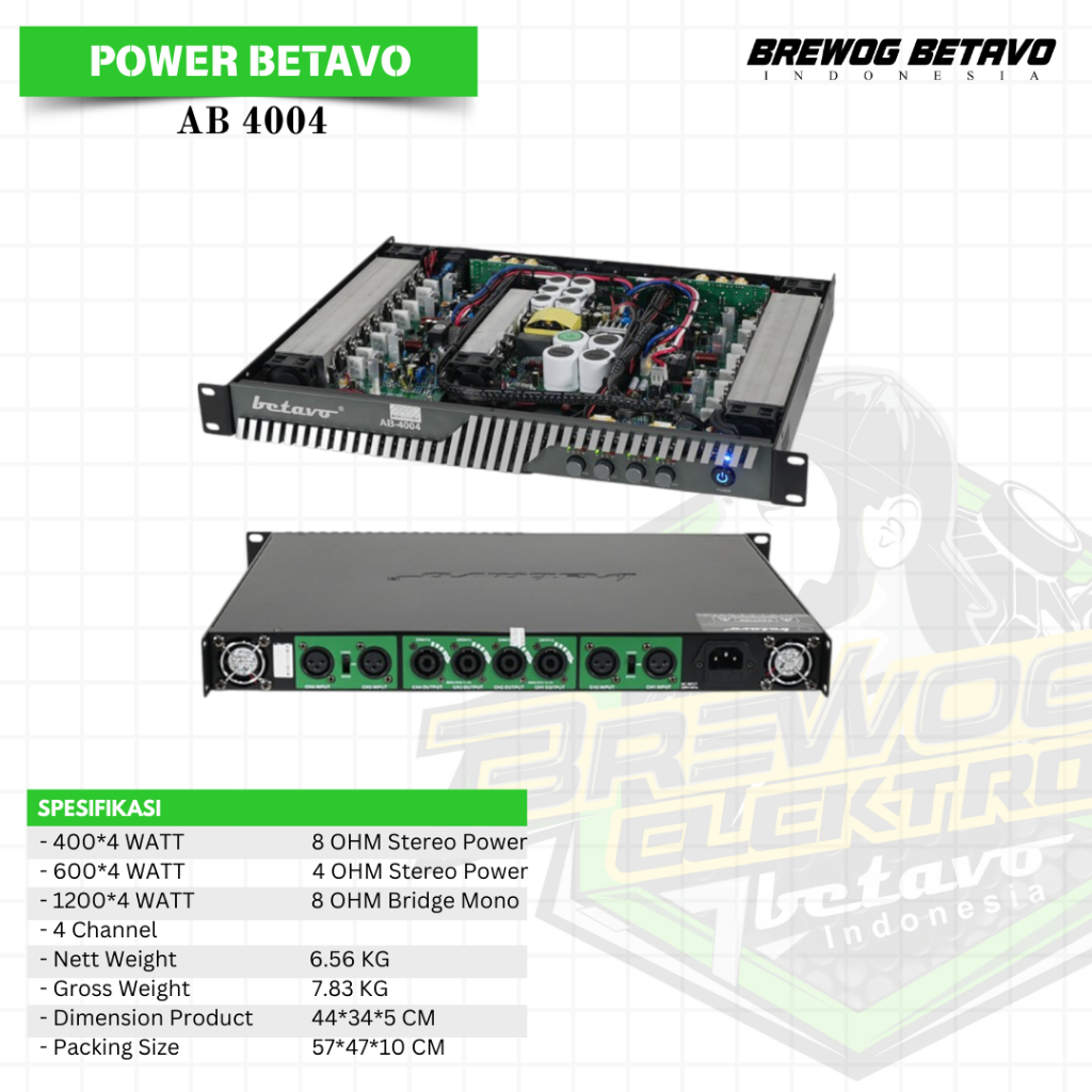 AB 4004 BETAVO BREWOG AUDIO