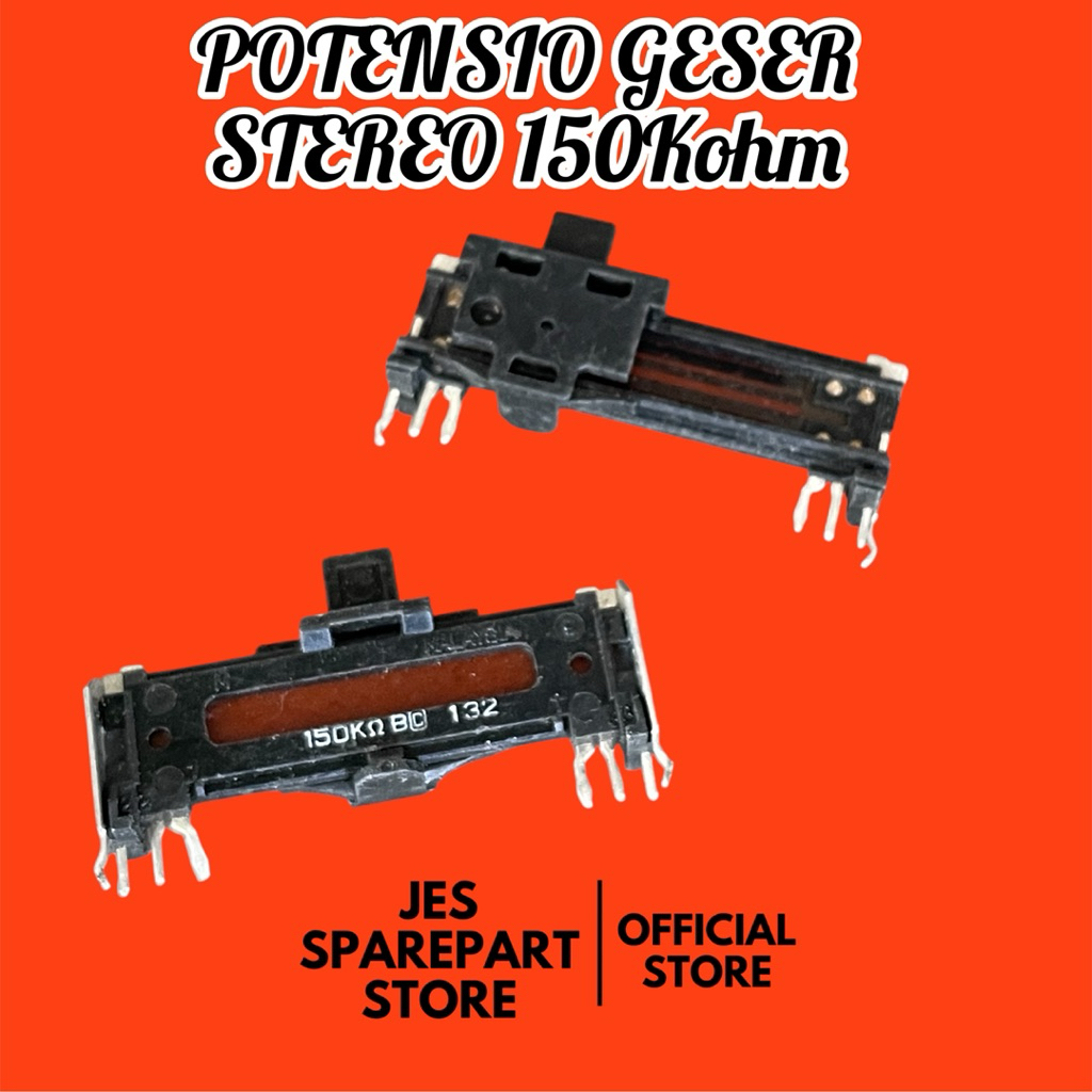 POTENSIO GESER STEREO 150Kohm