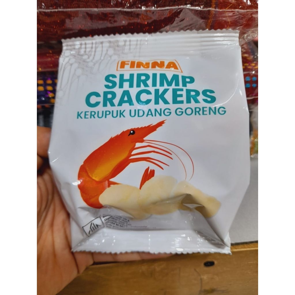 FINNA Kerupuk Udang Rasa Udang Goreng Per Dus