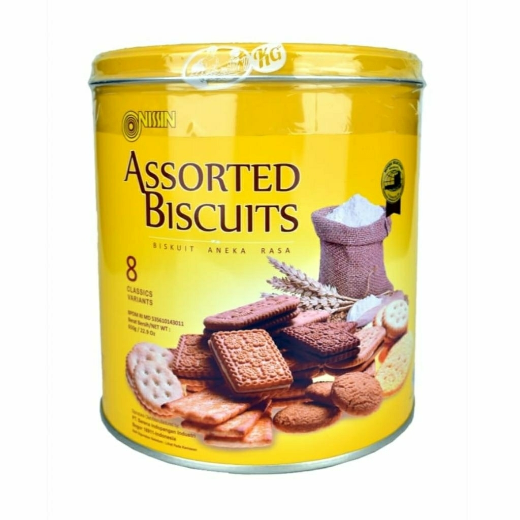 [ SNACK KALENG ] Nissin Assorted Biscuit Kecil 650gr ( Jajan Lebaran )