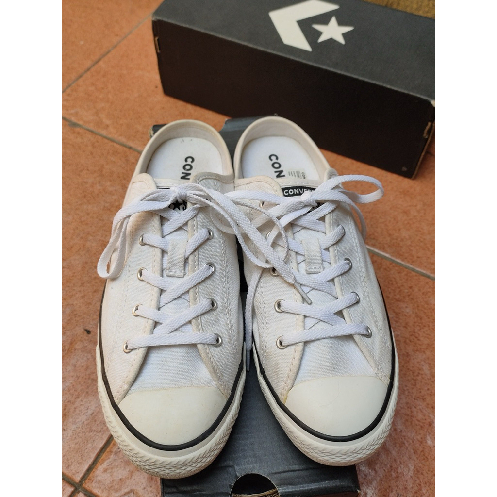 Preloved Converse Ctas Dainty Mule White EU 40